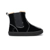 Black Patent / Fur / Size 25