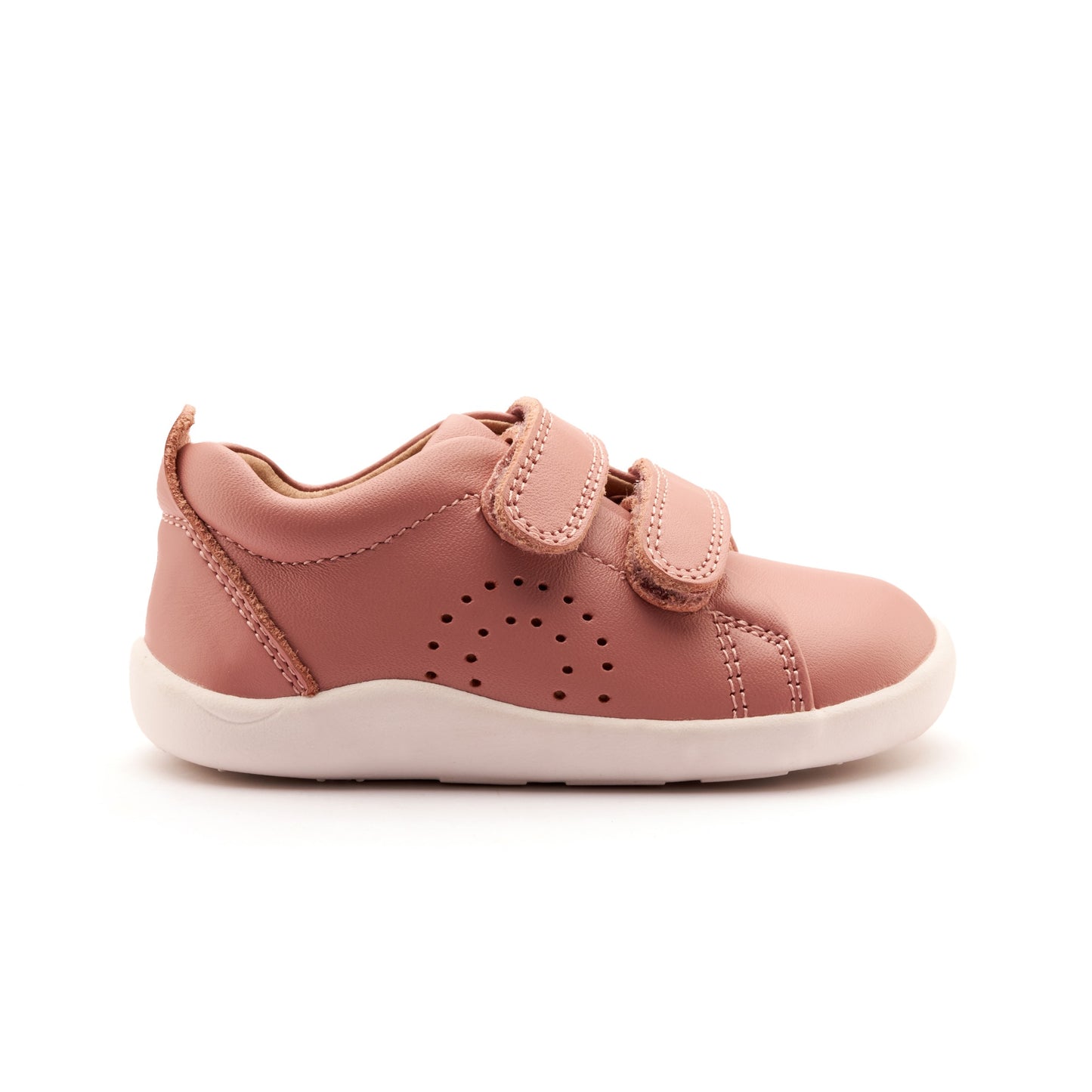 Old Soles 8056 Little Tot kids leather shoe in Kiss with velcro strap detail